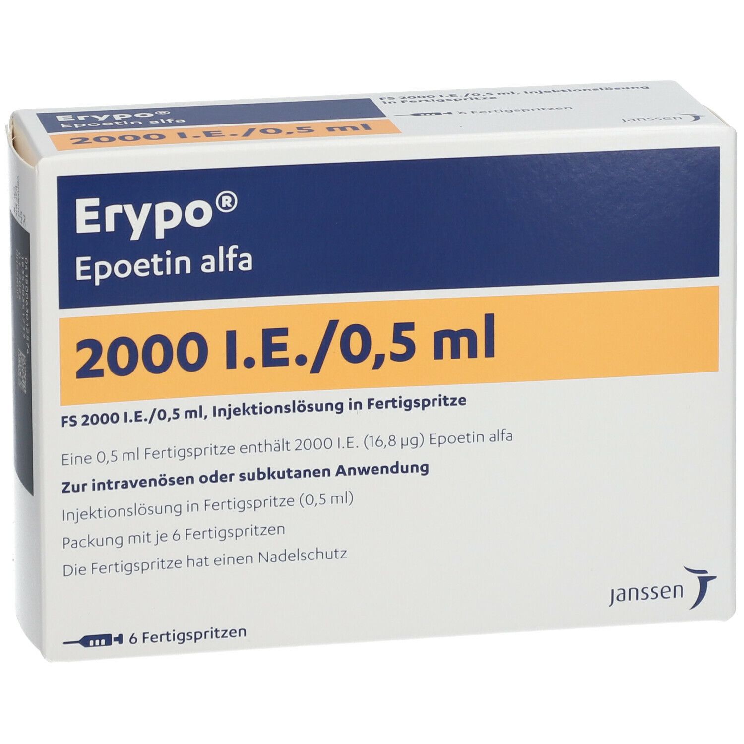 Erypo Fs 2.000 I.E./0,5 ml