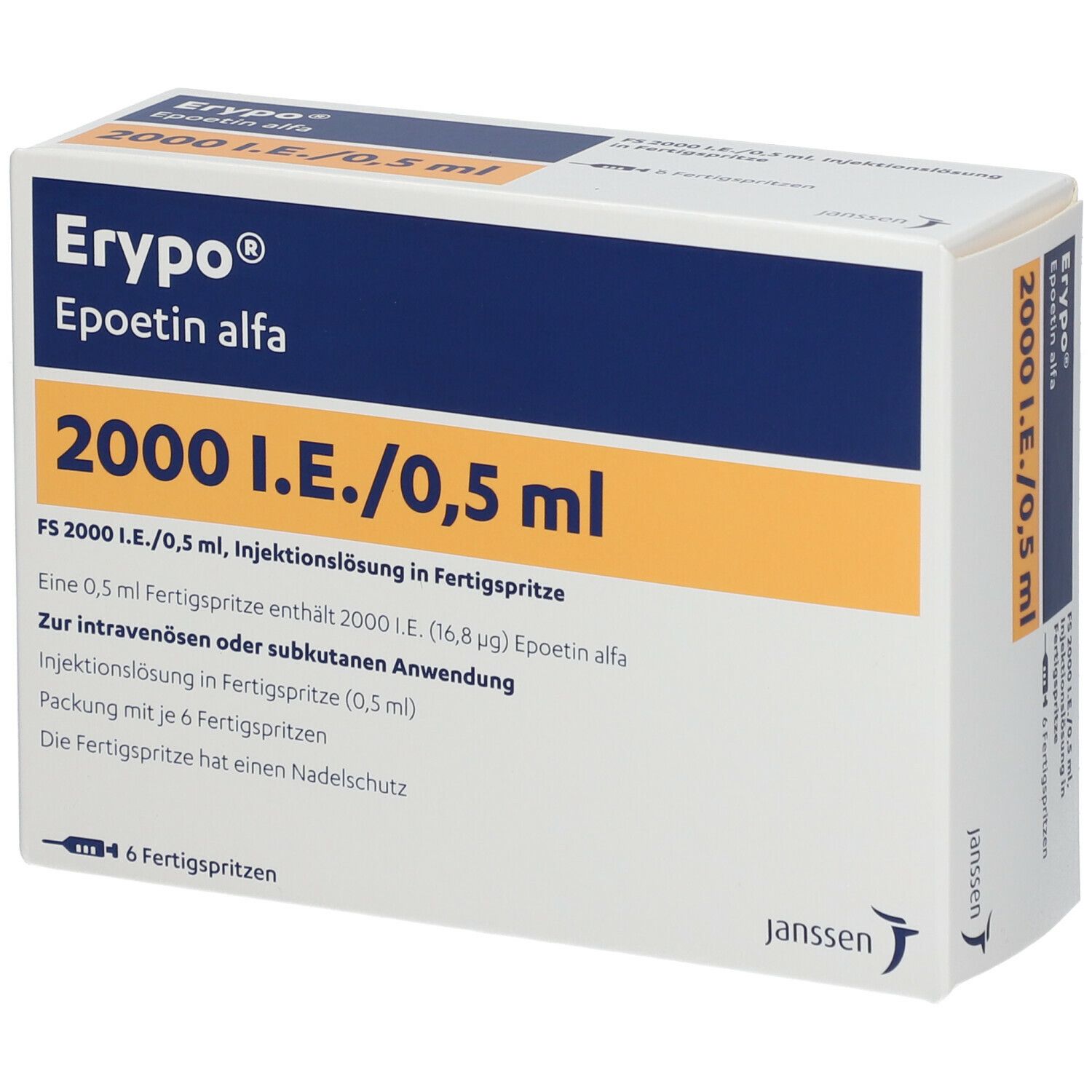 Erypo Fs 2.000 I.E./0,5 ml