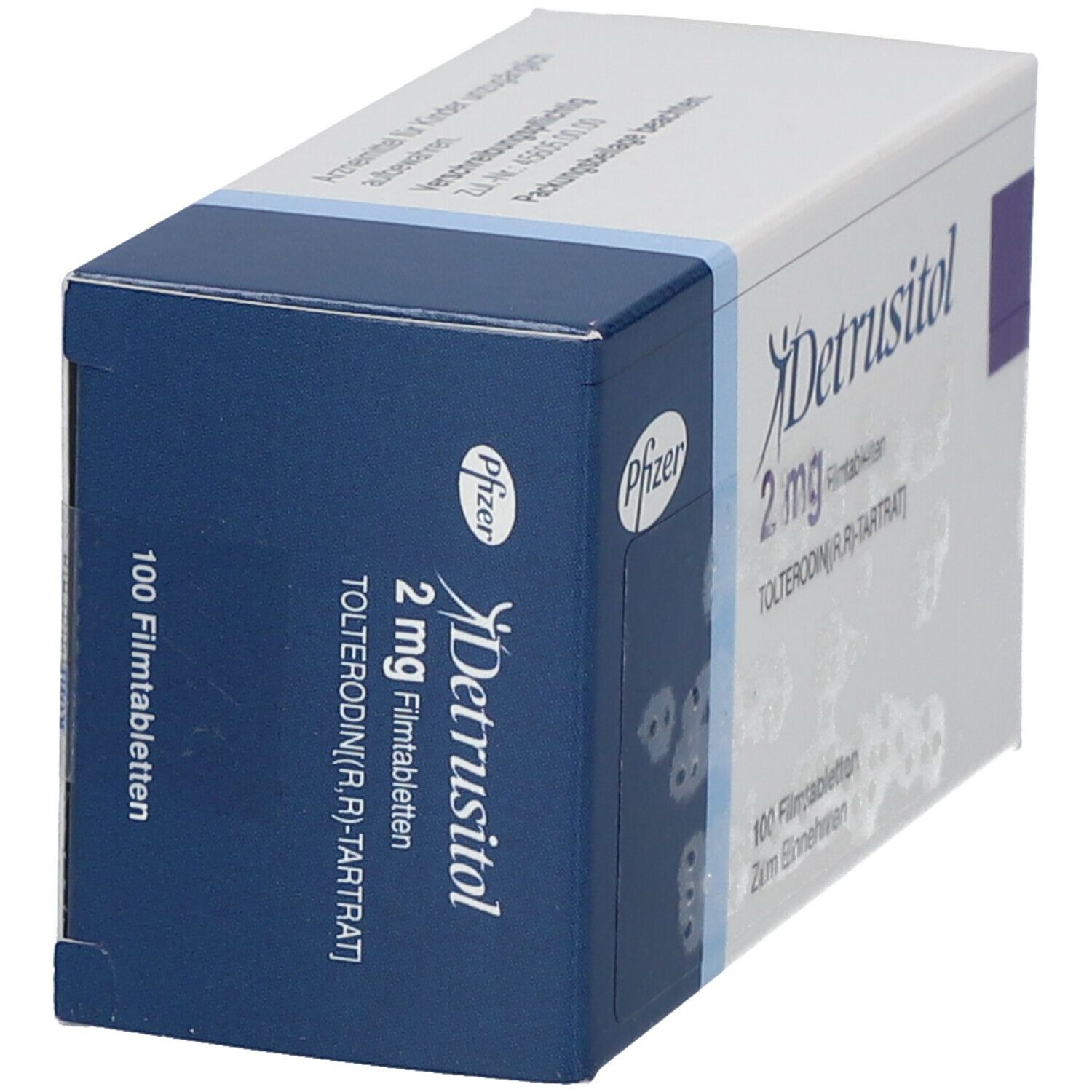 Detrusitol 2 mg Filmtabletten 100 St