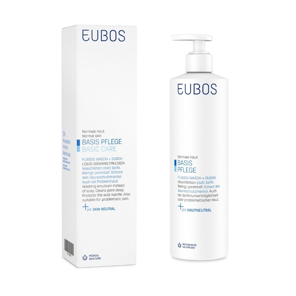 EUBOS® Flüssig blau mit Dosierspender Parfüm-frei