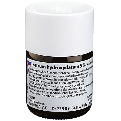 Ferrum hydroxydatum 5% Trituration