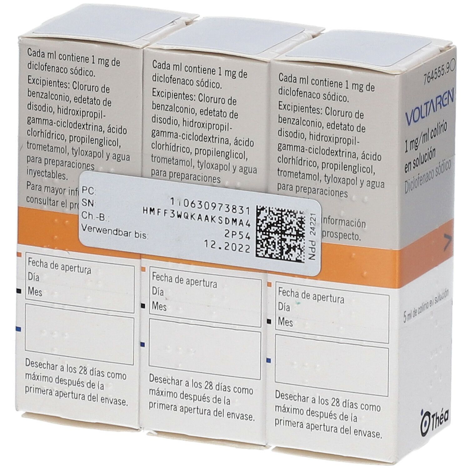 Voltaren ophtha Augentropfen 3x5 ml