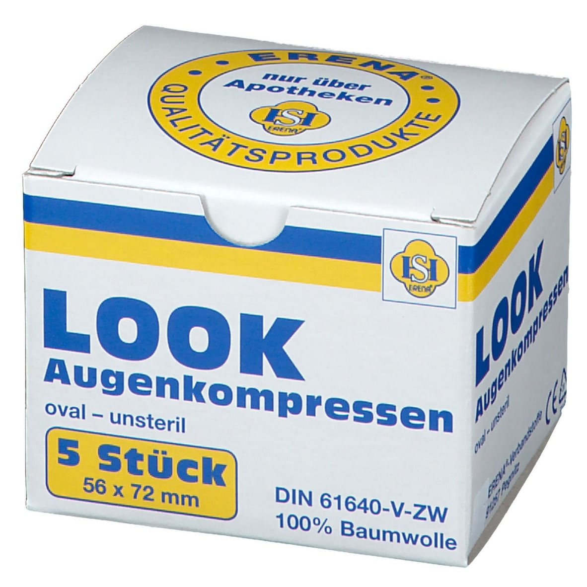 Look Augenkompressen 56 x 72 mm unsteril