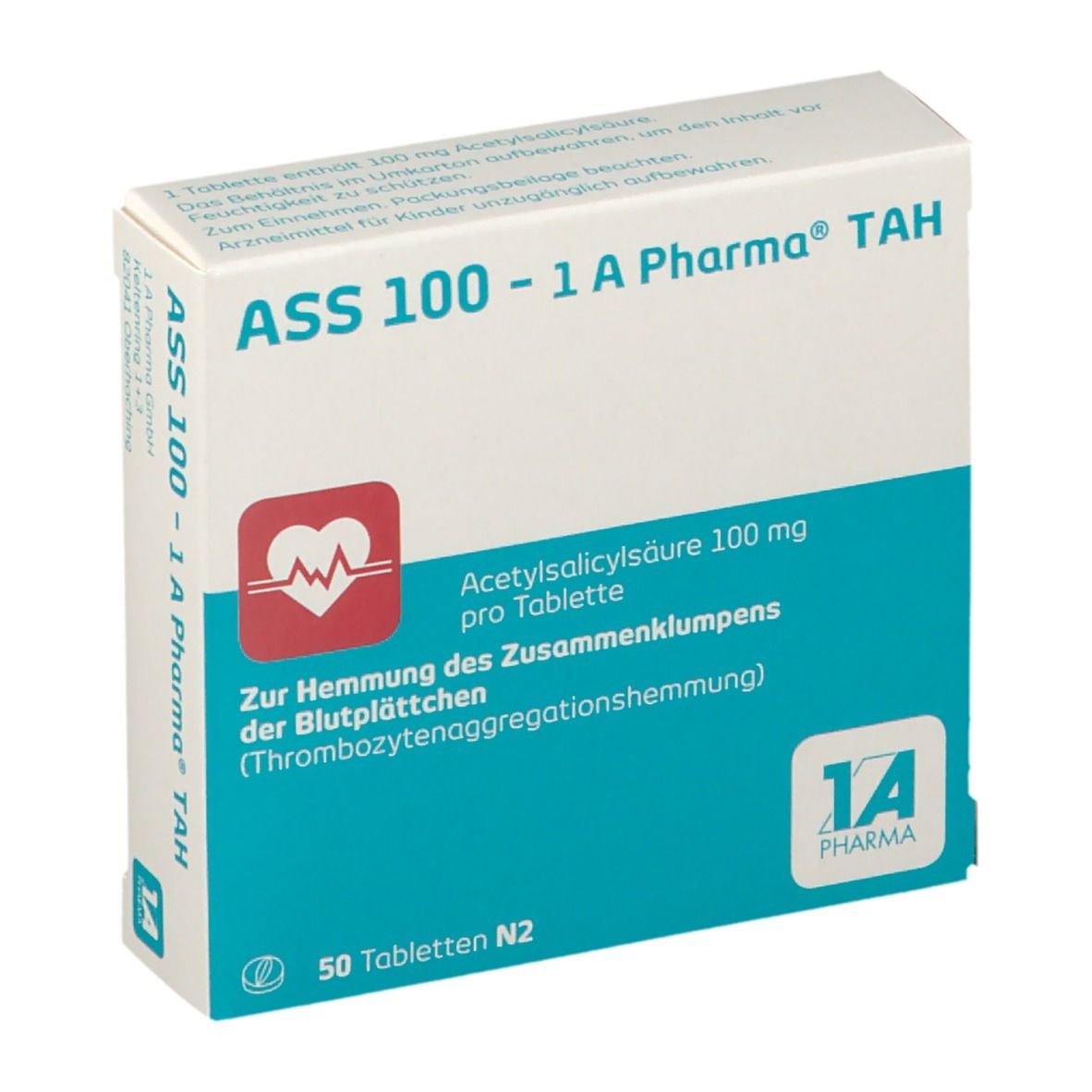 ASS 100 - 1 A Pharma® TAH