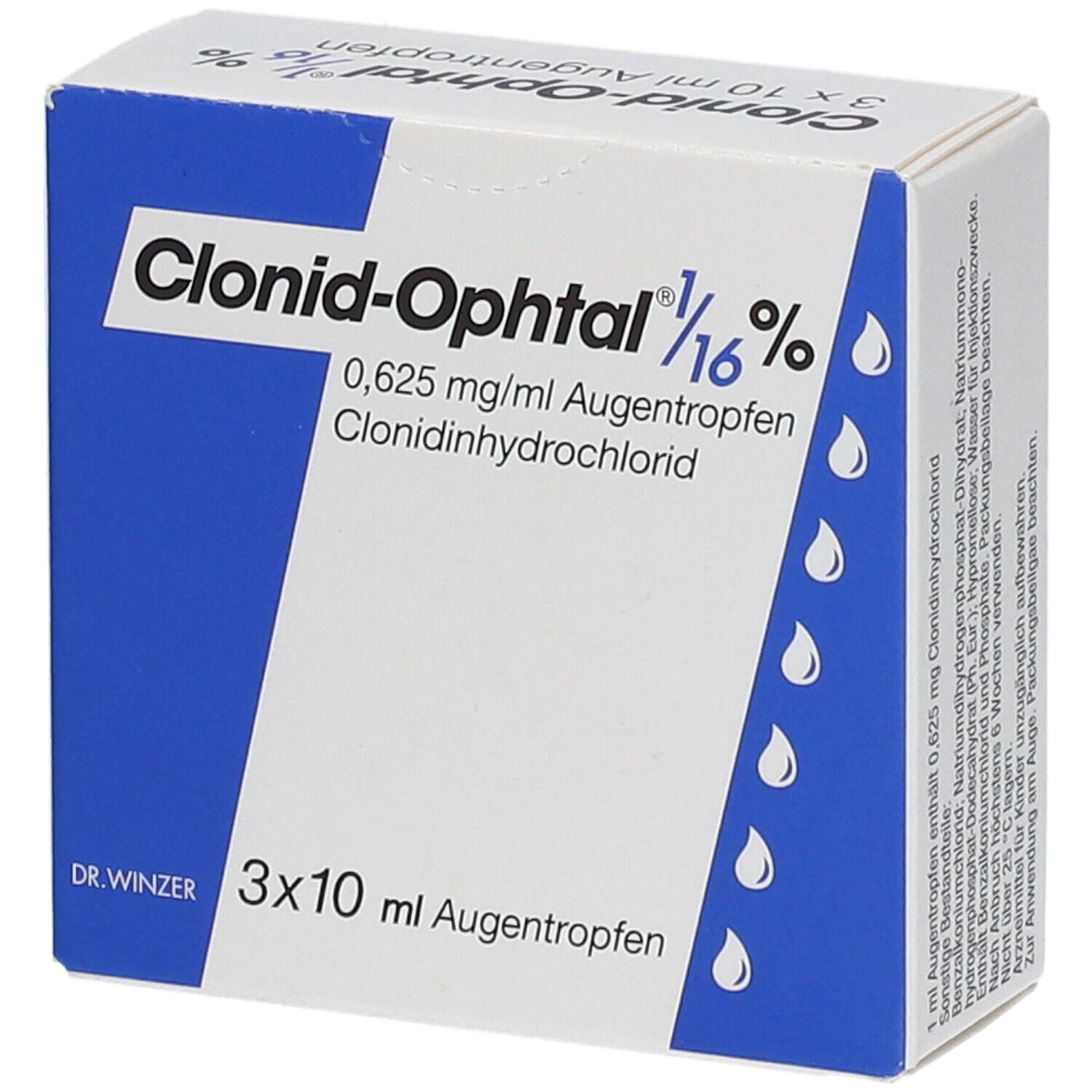 Clonid-Ophtal® 1/16 %