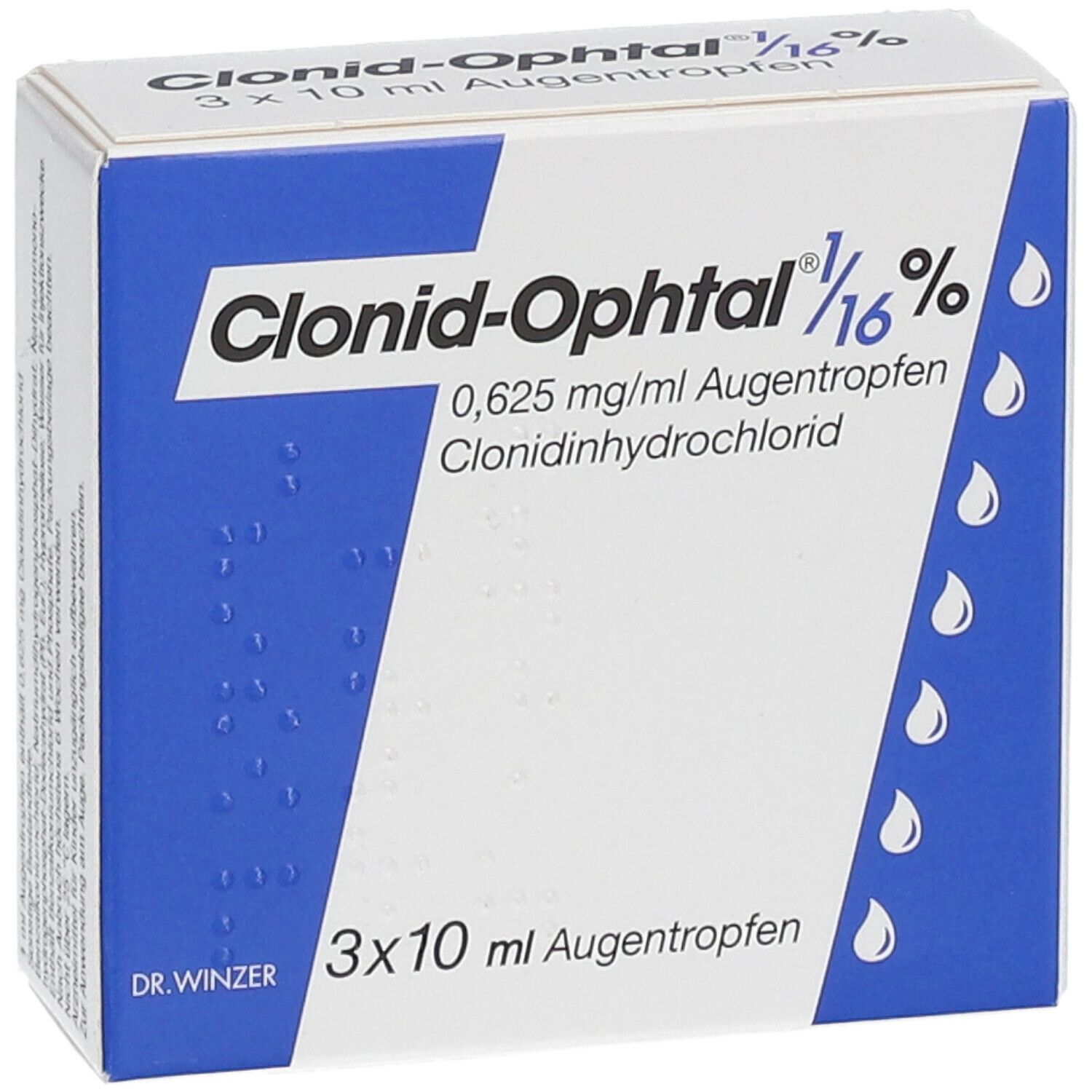 Clonid-Ophtal® 1/16 %