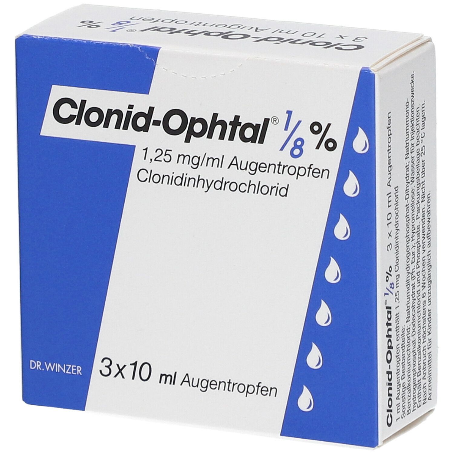 Clonid-Ophtal® 1/8 %