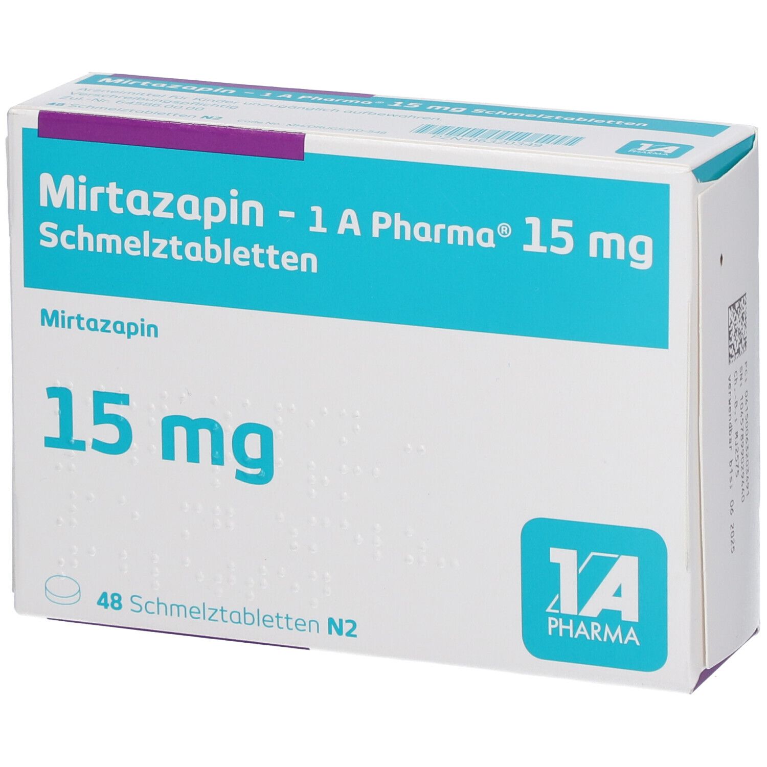 Mirtazapin 1A Pharma® 15Mg