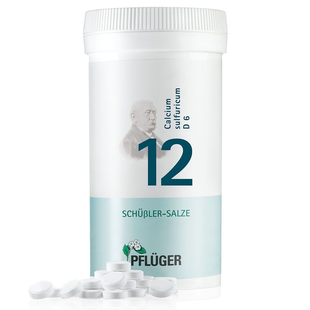 Biochemie Pflüger 12 Calcium sulfuricum D 6 Tabletten