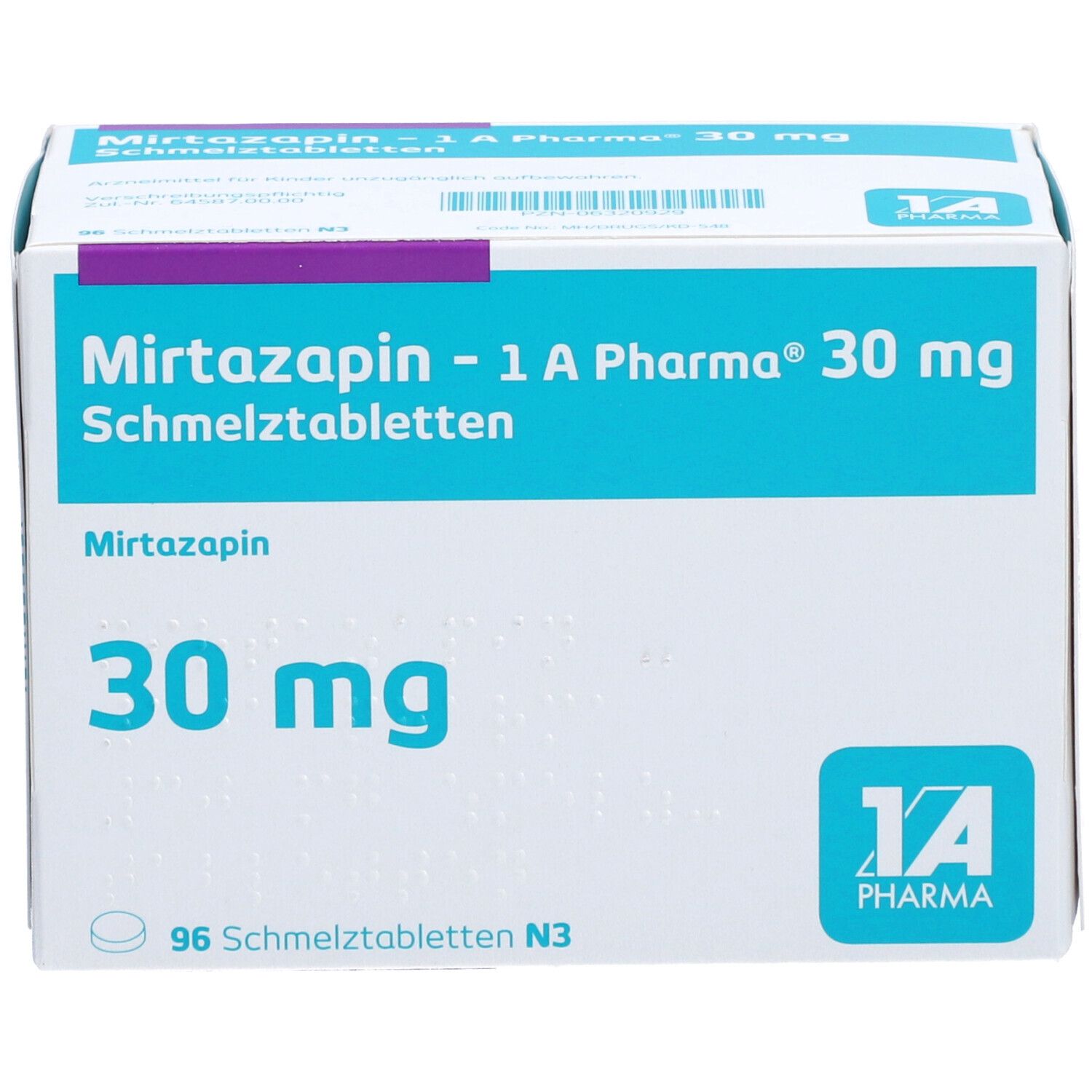 Mirtazapin 1A Pharma® 30Mg