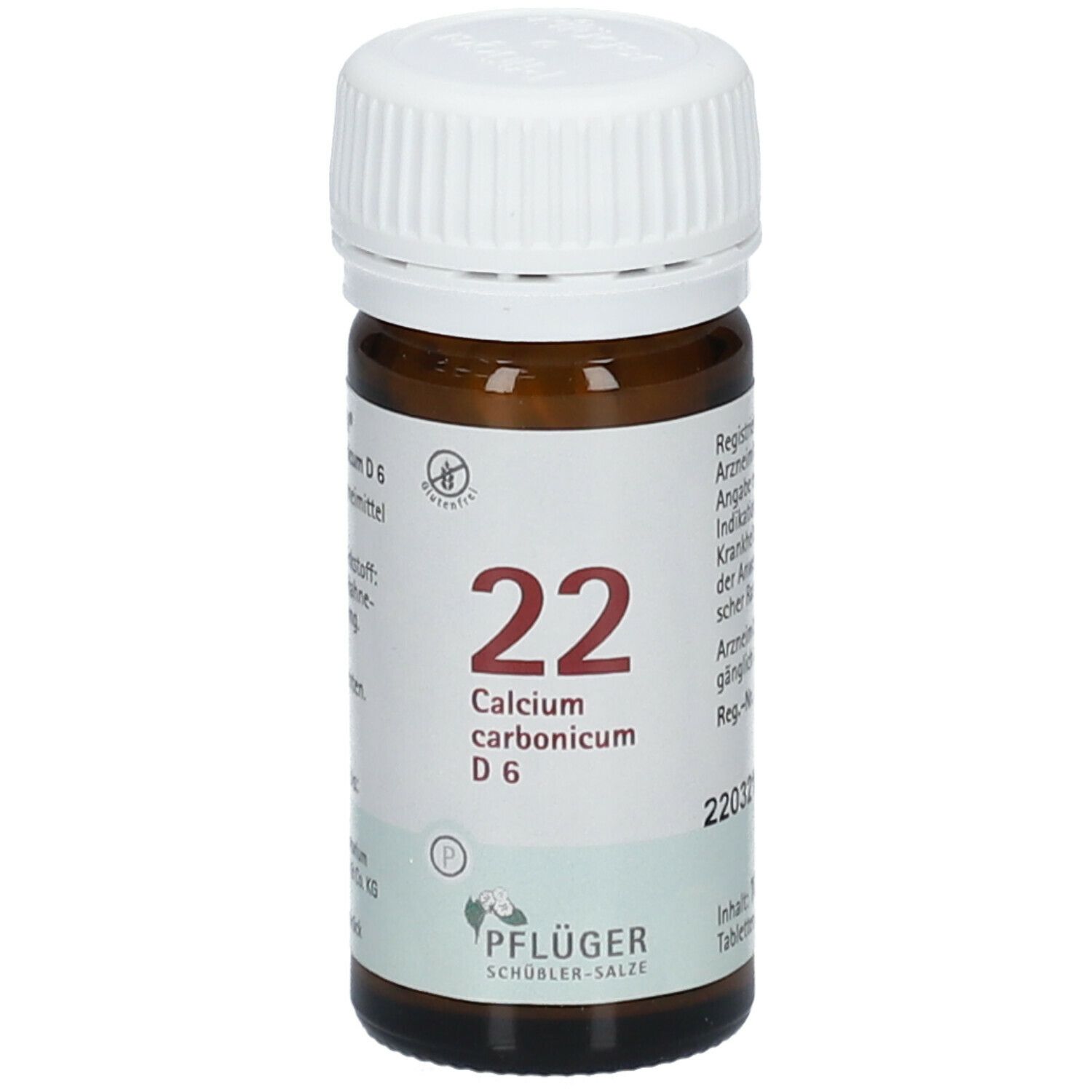 Biochemie Pflüger 22 Calcium carbonicum D 6 Tabletten