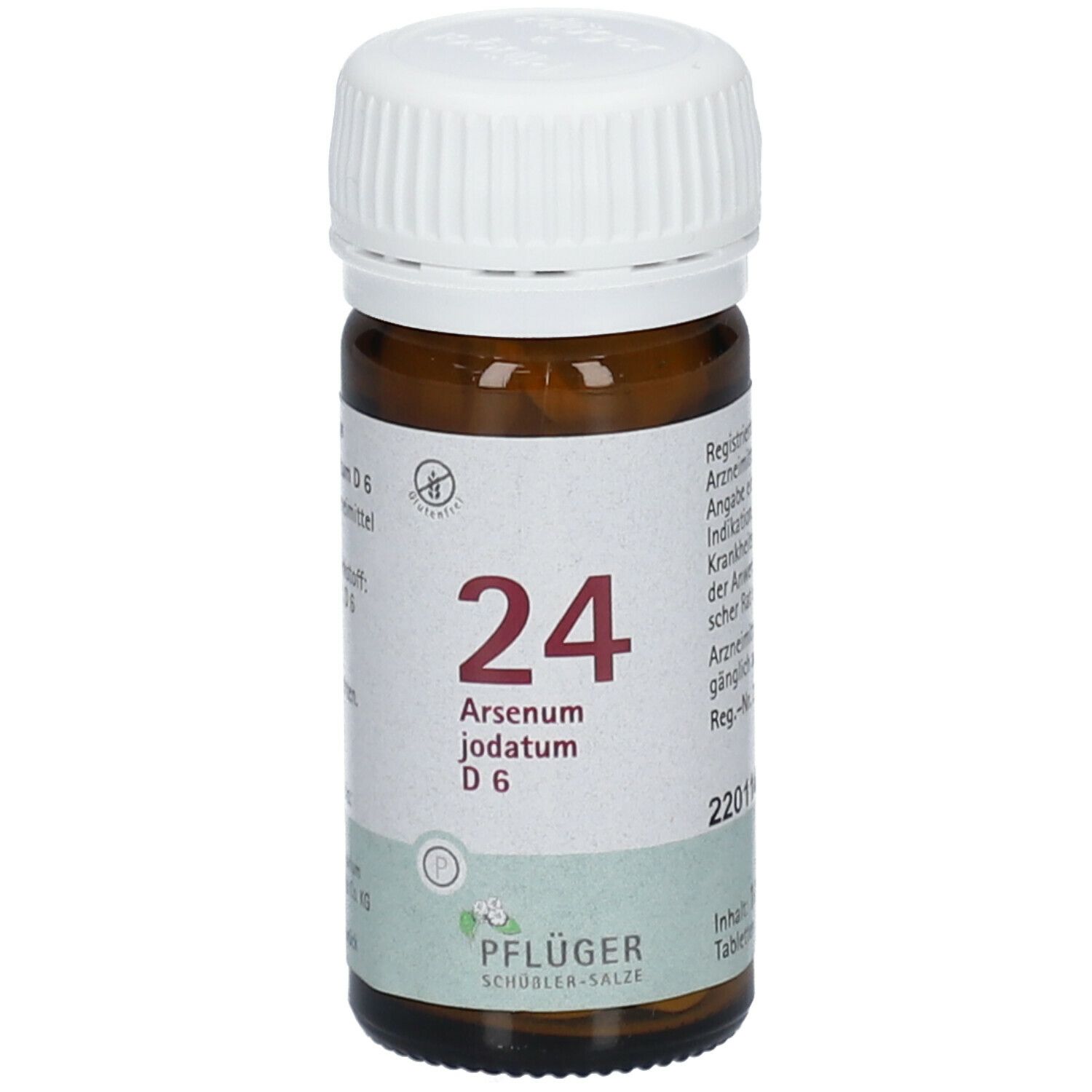 Biochemie Pflüger 24 Arsenum jodatum D 6 Tabletten