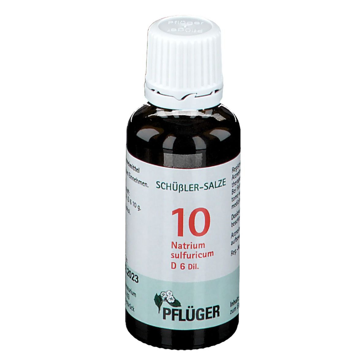 Biochemie Pflüger 10 Natrium sulfuricum D 6 Tropfen