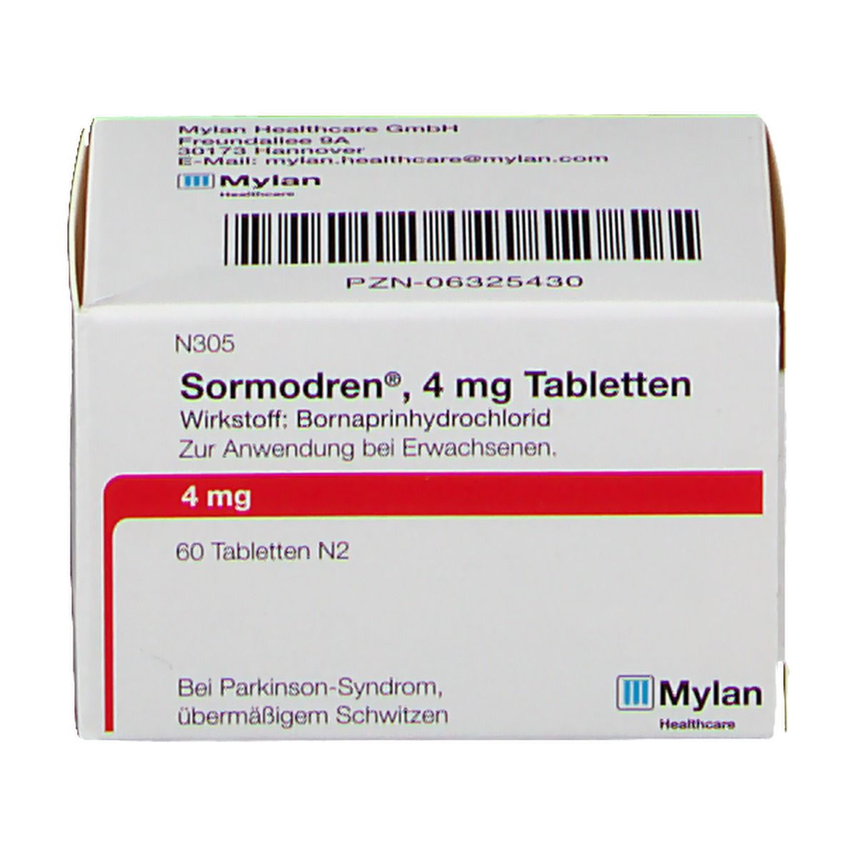 Sormodren® 4 mg
