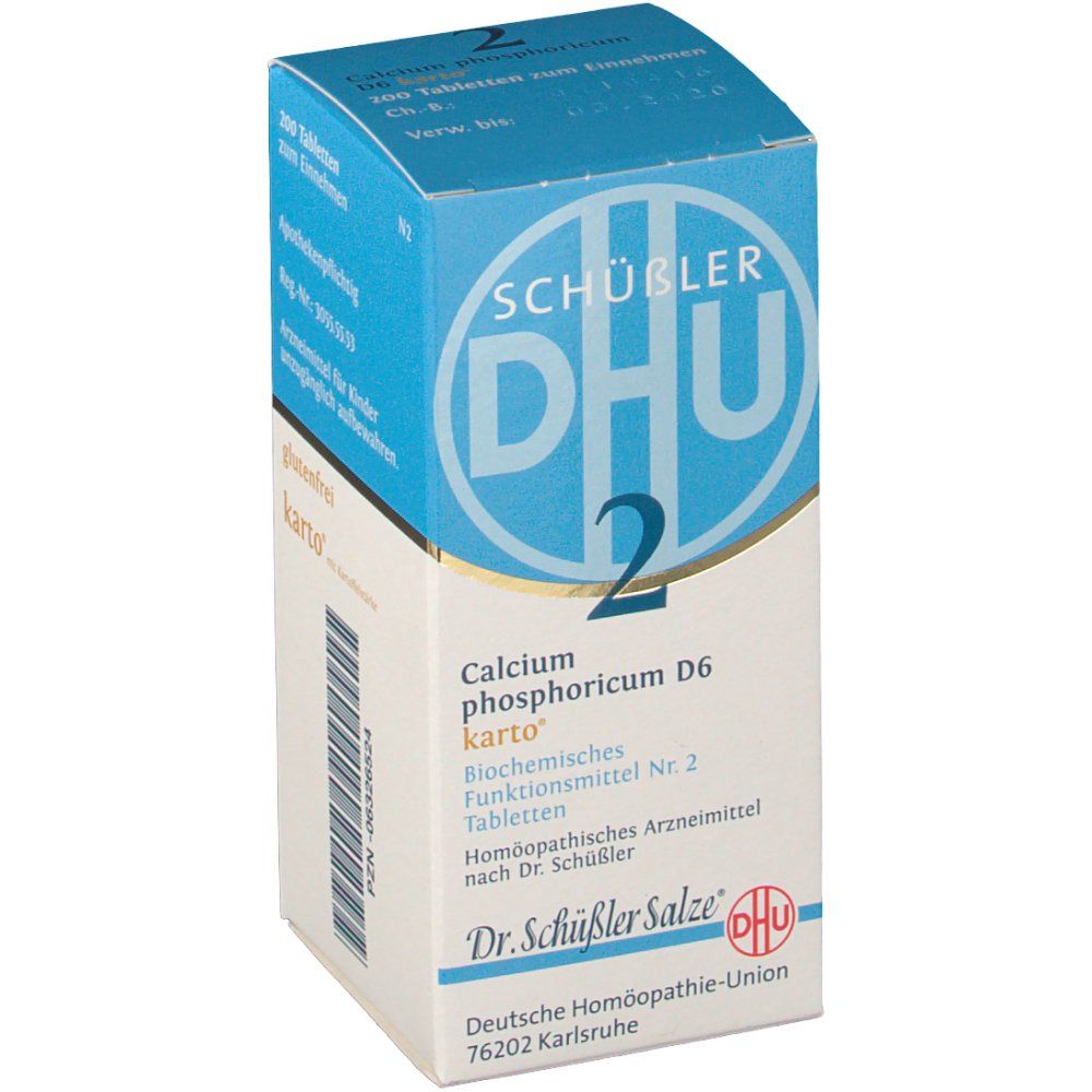DHU Biochemie 2 Calcium phosphoricum D6 karto