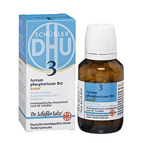 DHU Biochemie 3 Ferrum phosphoricum D 12 karto