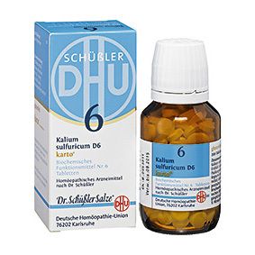DHU Biochemie 6 Kalium sulfuricum D6 karto