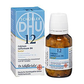 DHU Biochemie 12 Calcium sulfuricum D6 karto