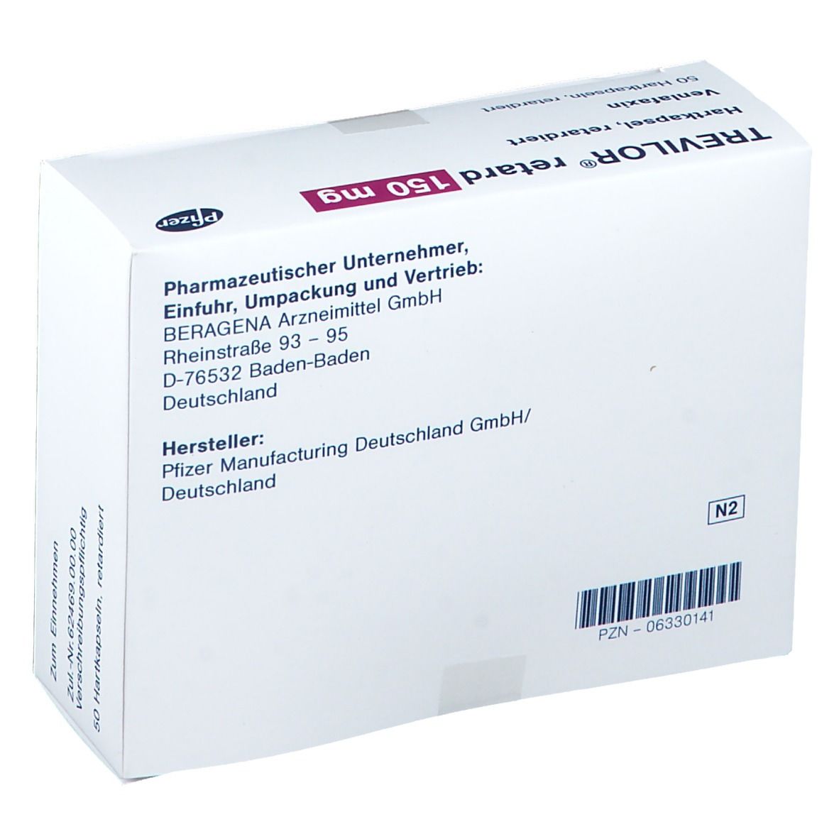 Trevilor Retard 150 mg  Retardiert