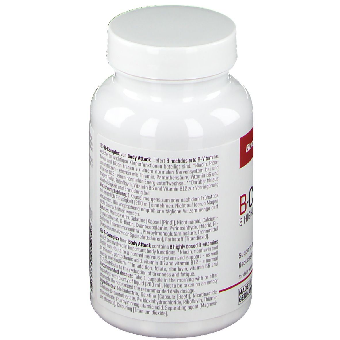 Body Attack B-COMPLEX Kapseln