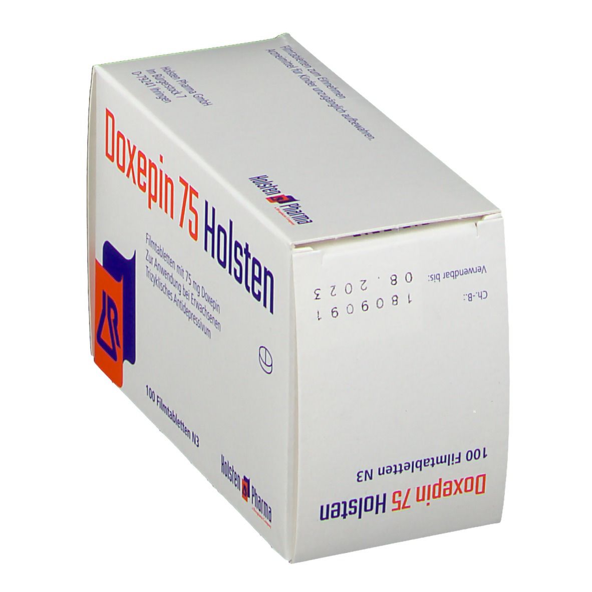 Doxepin 75 Holsten Filmtabletten 50 St