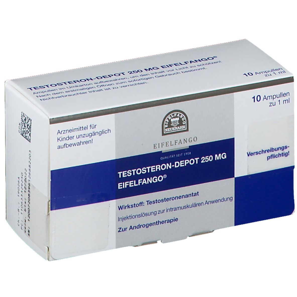 TESTOSTERON-DEPOT 250 mg EIFELFANGO® 10x1 ml