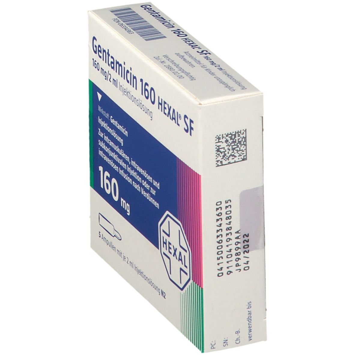 Gentamicin 160 HEXAL® SF