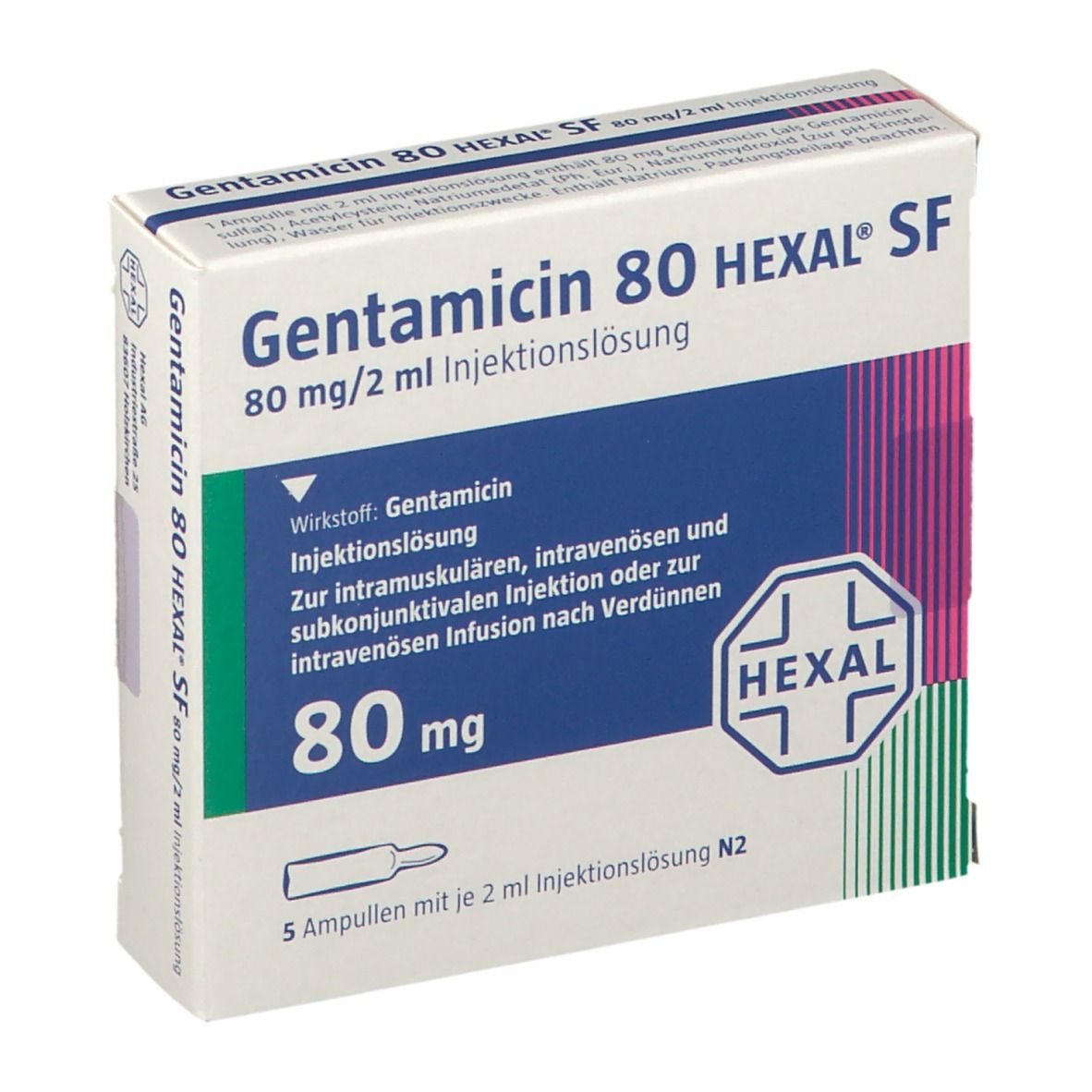 Gentamicin 80 HEXAL® SF