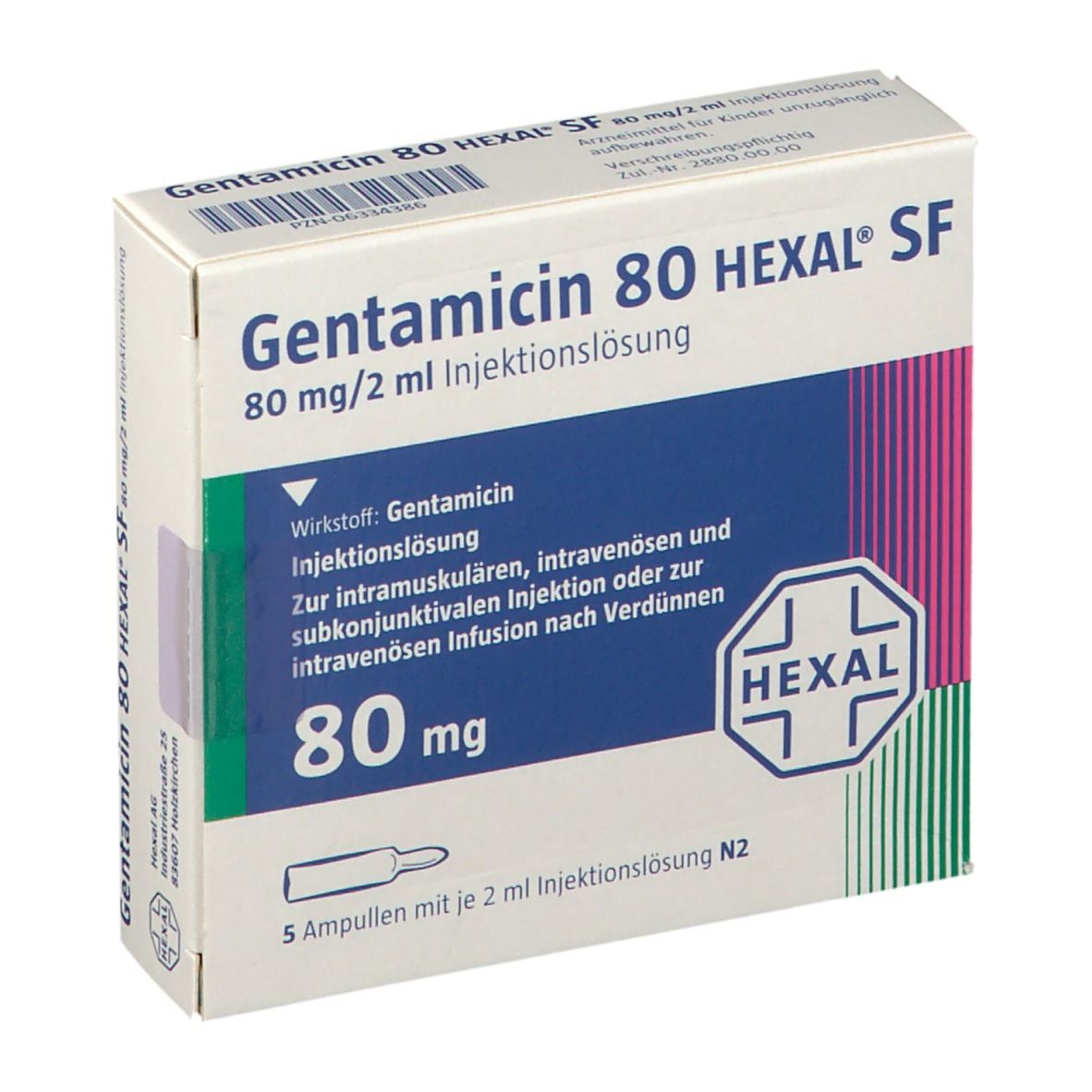 Gentamicin 80 HEXAL® SF