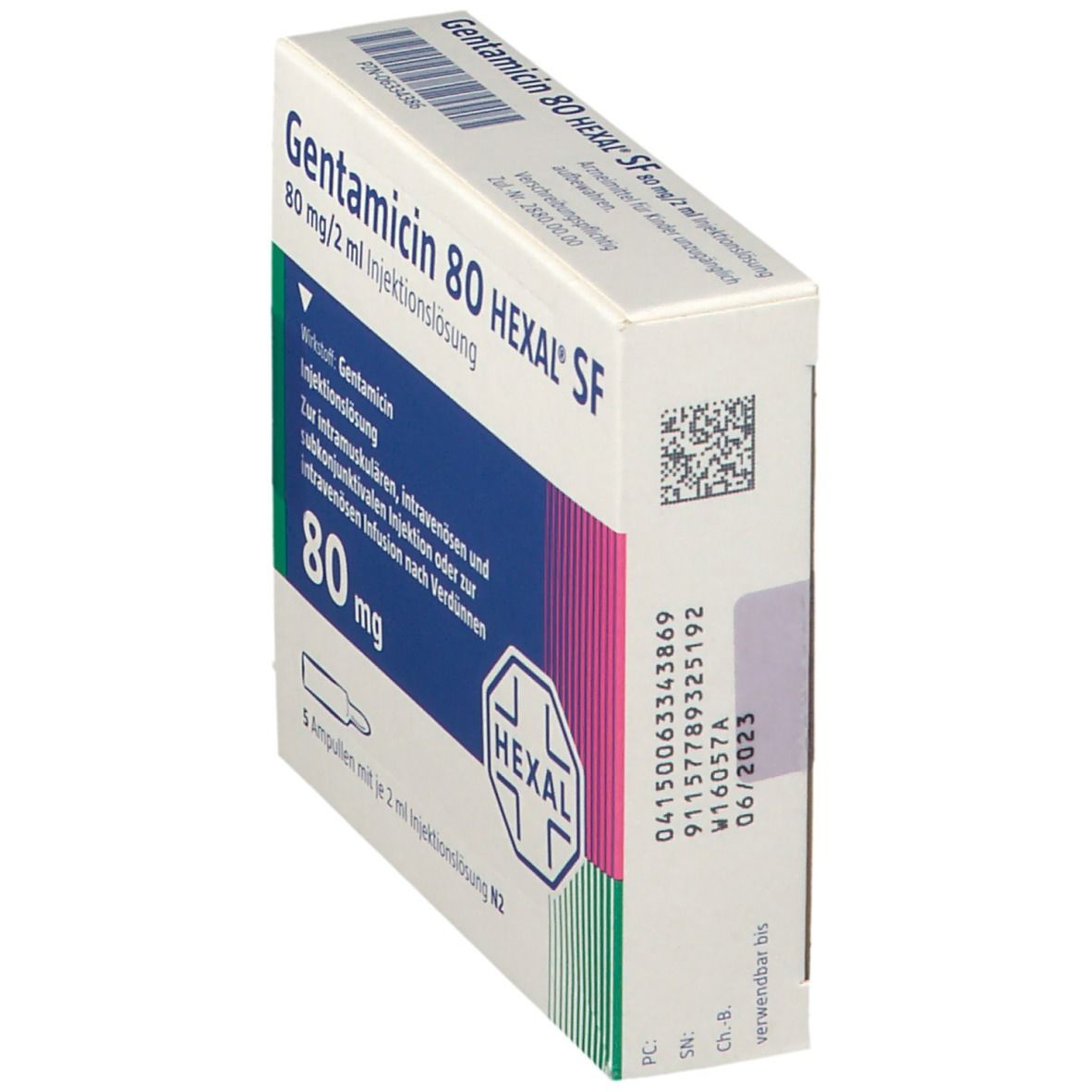 Gentamicin 80 HEXAL® SF