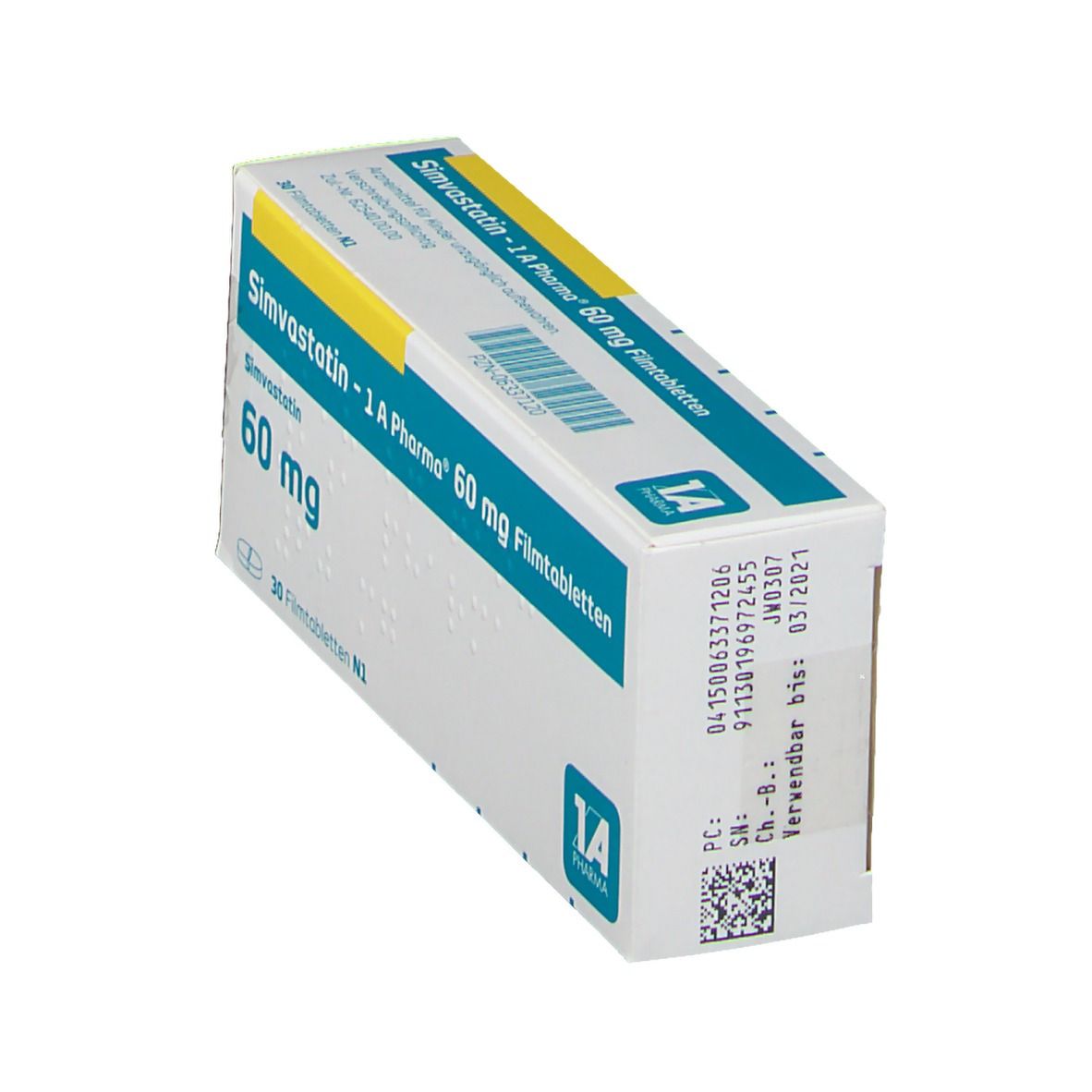 Simvastatin 1A Pharma® 60Mg