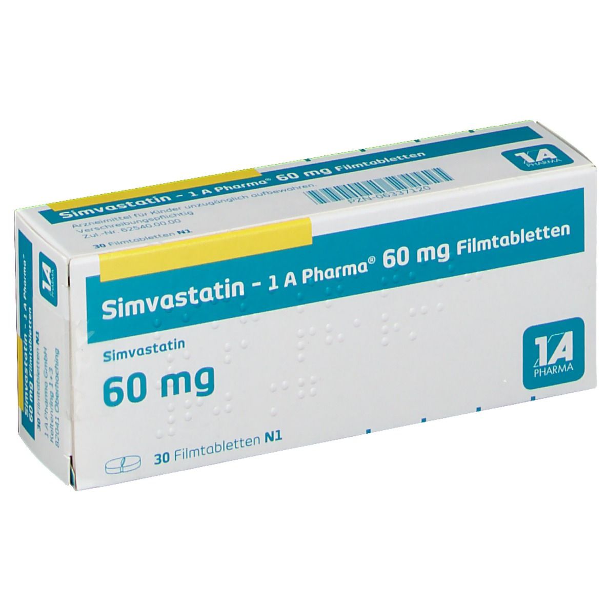 Simvastatin 1A Pharma® 60Mg