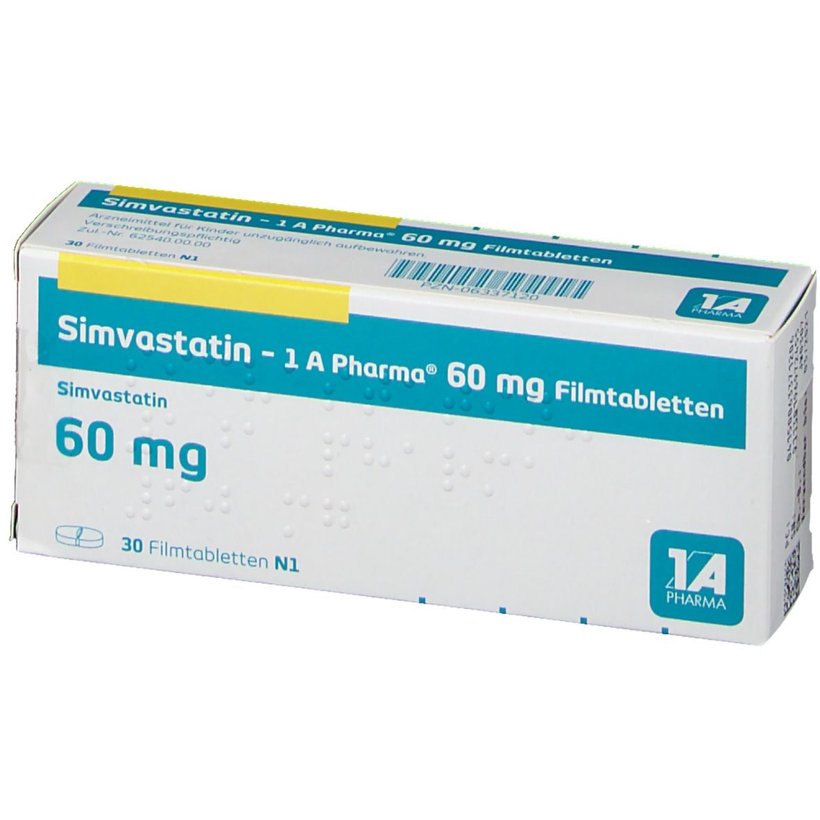 Simvastatin 1A Pharma® 60Mg