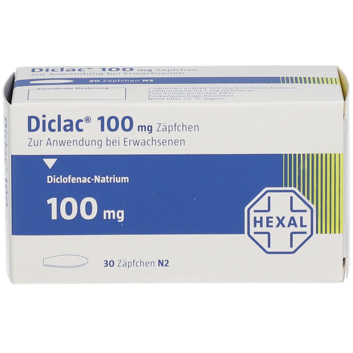 Diclac® 100 mg Zäpfchen