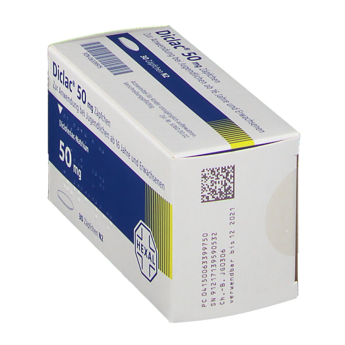 Diclac® 50 mg Zäpfchen