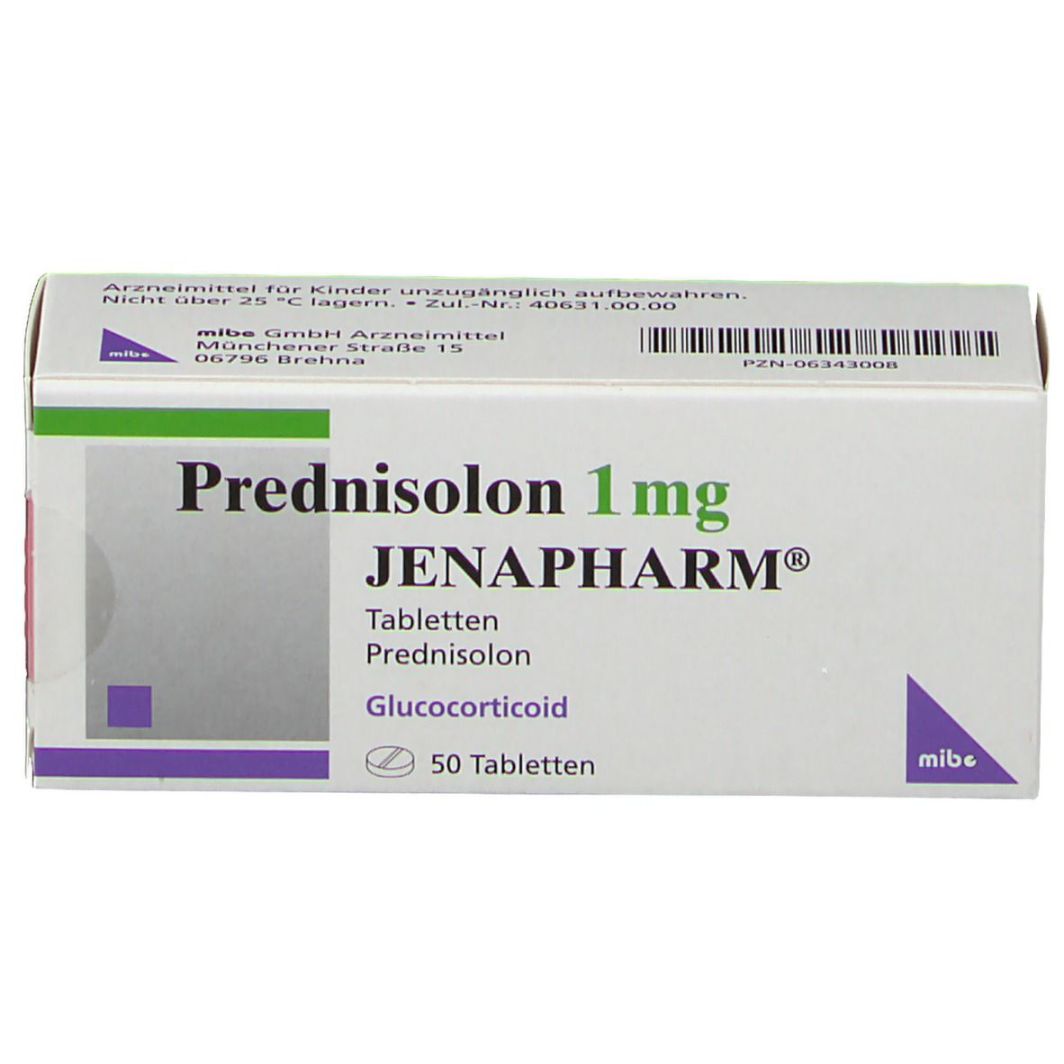Prednisolon 1 mg JENAPHARM®