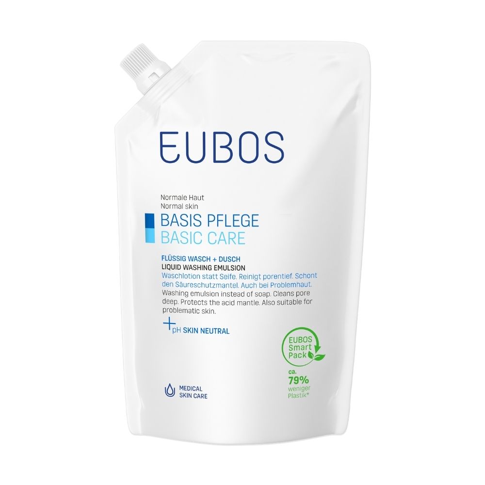 EUBOS® Flüssig blau Nachfüllbeutel Parfüm-frei