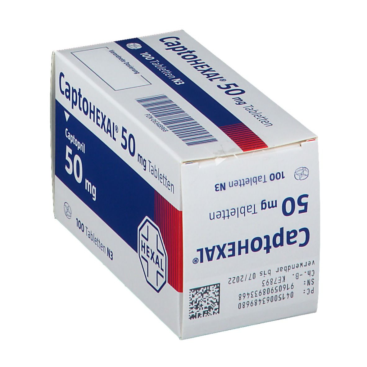 CaptoHEXAL® 50 mg
