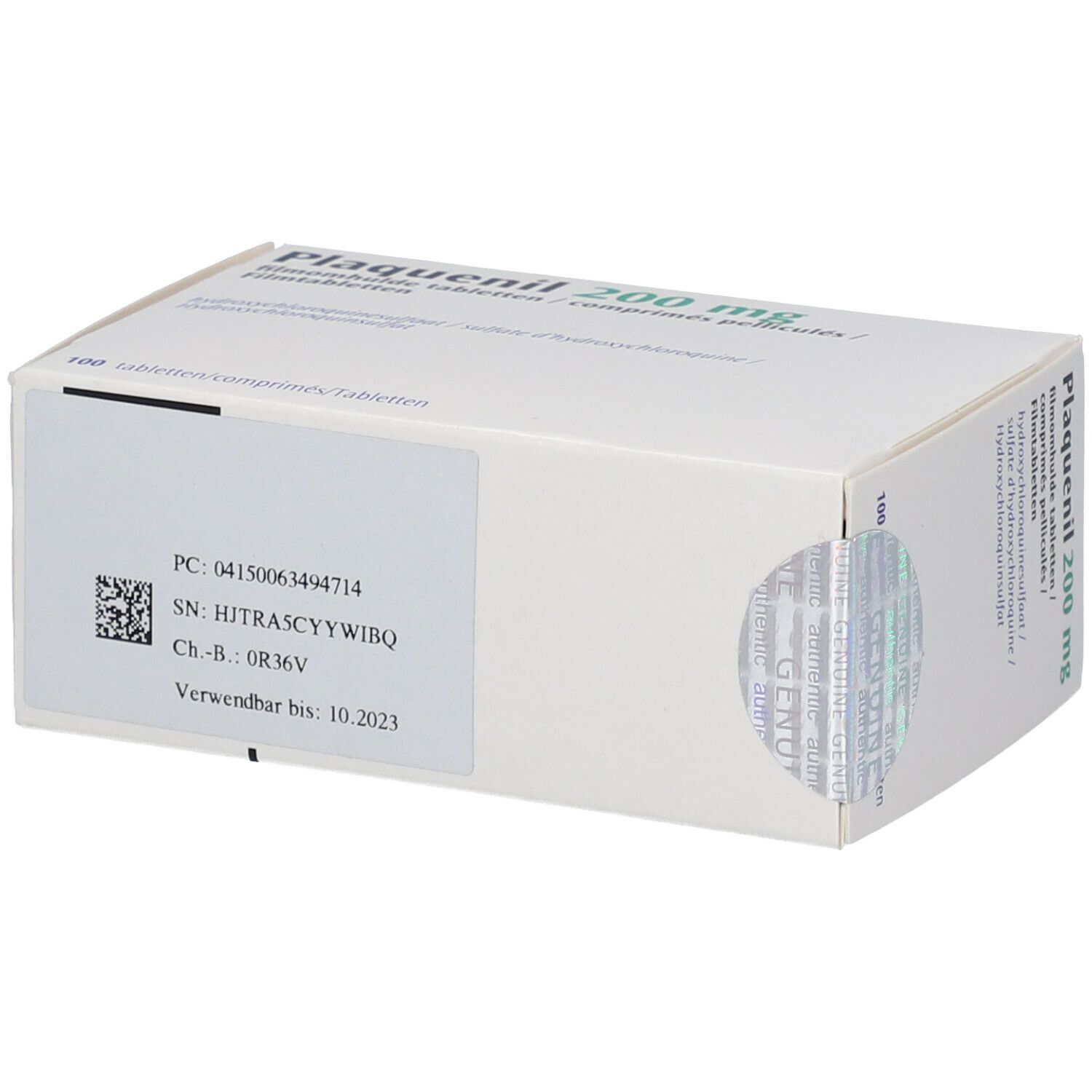 Plaquenil 200 mg