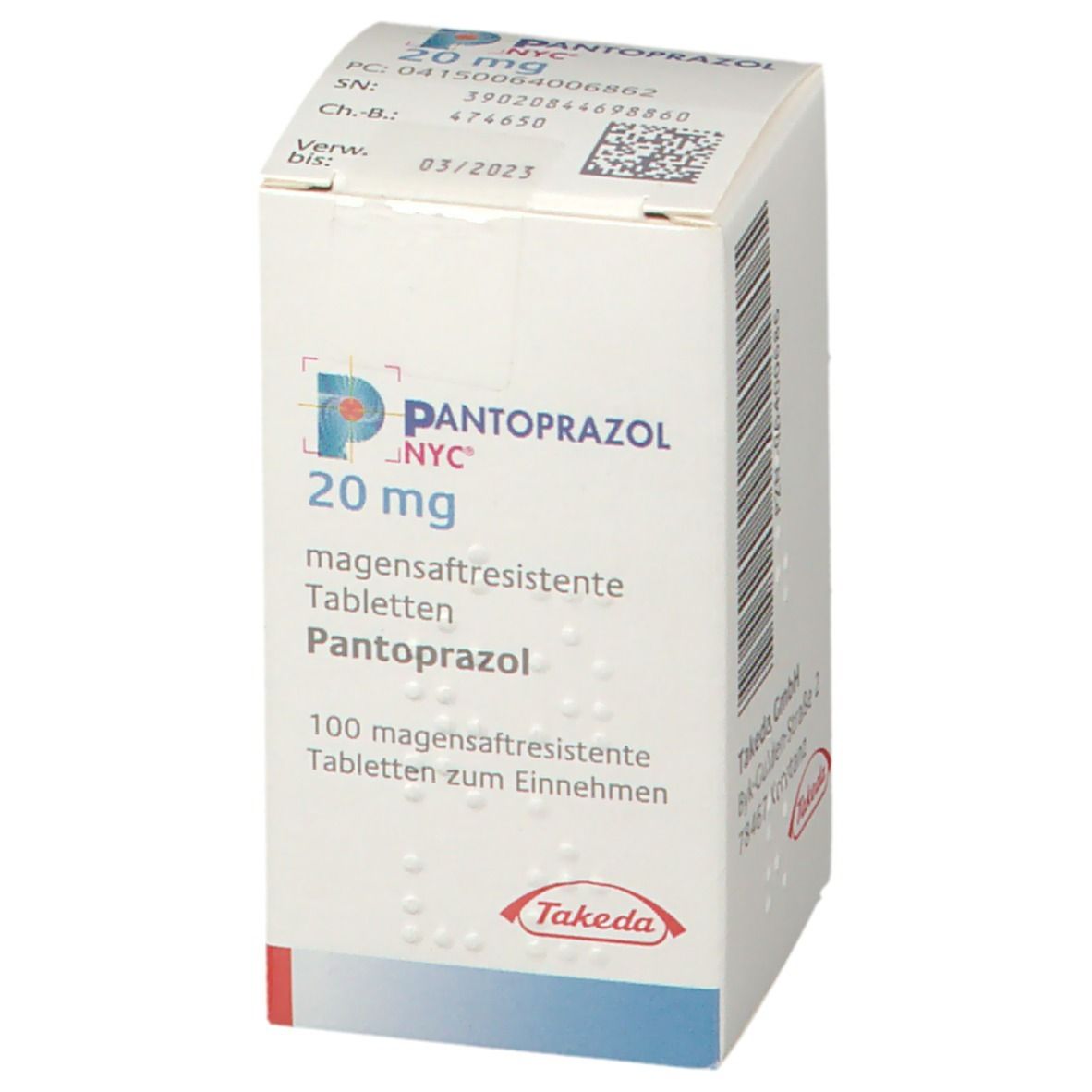 Pantoprazol NYC® 20 mg