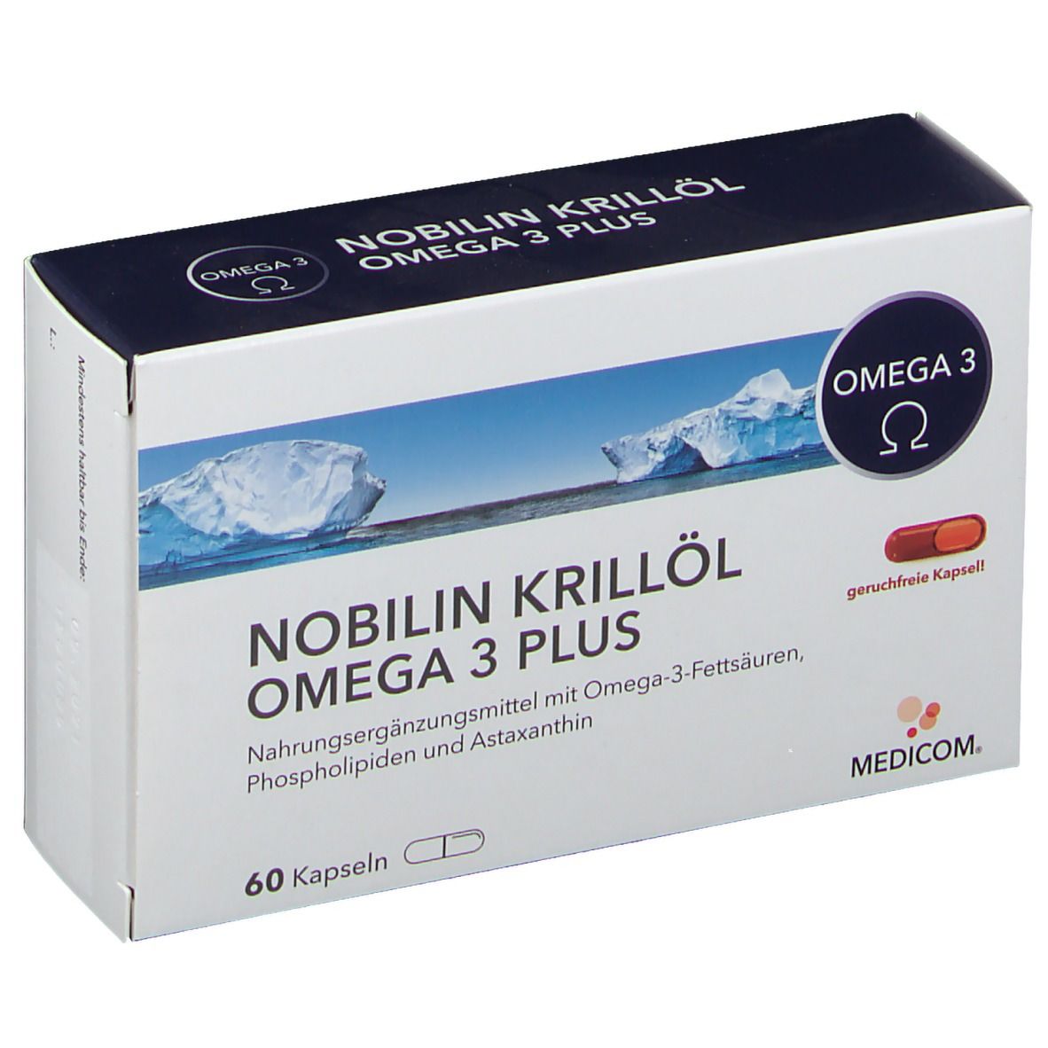 Nobilin Krillöl Omega-3 Plus