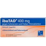 ibuTAD® 400 mg gegen Schmerzen und Fieber
