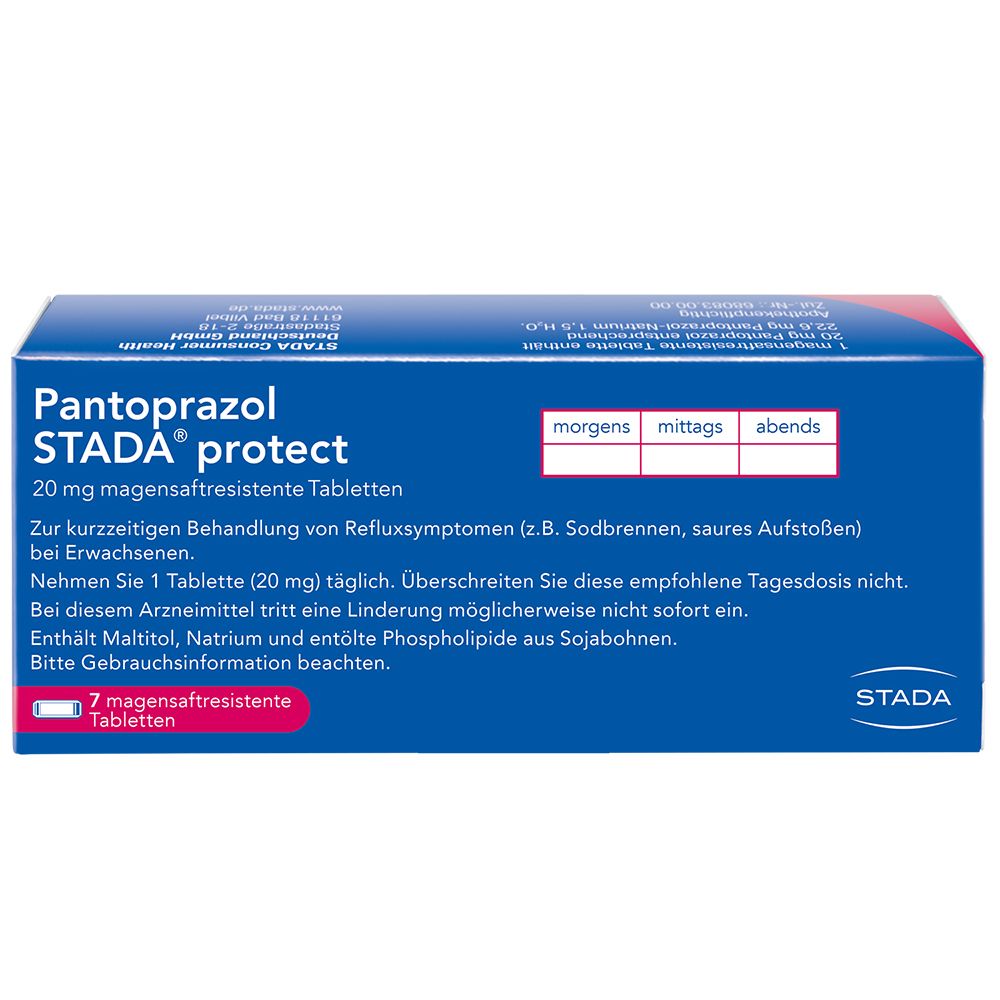 Pantoprazol STADA® protect 20 mg