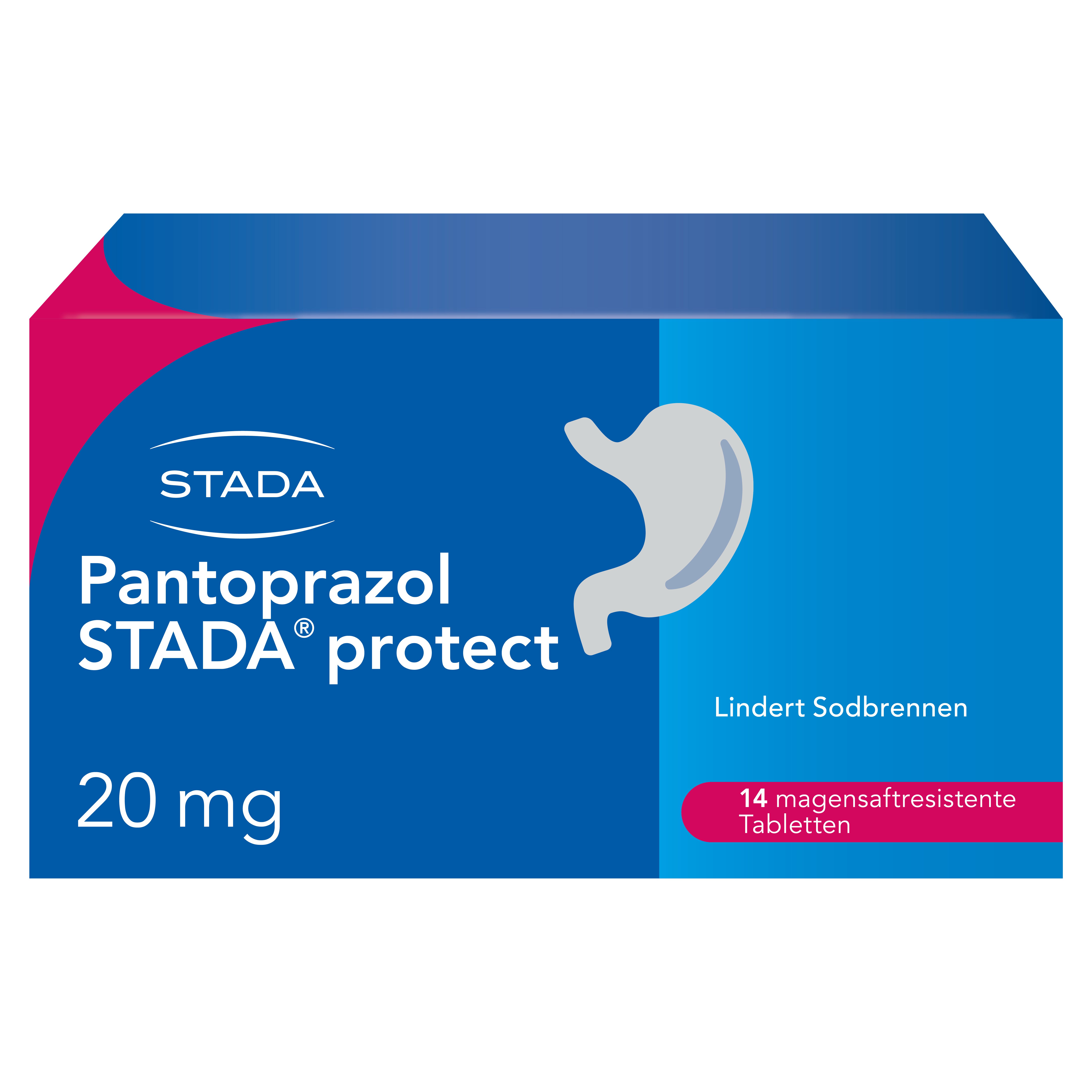 Pantoprazol STADA® protect 20 mg magensaftres.Tabl., lindert Sodbrennen