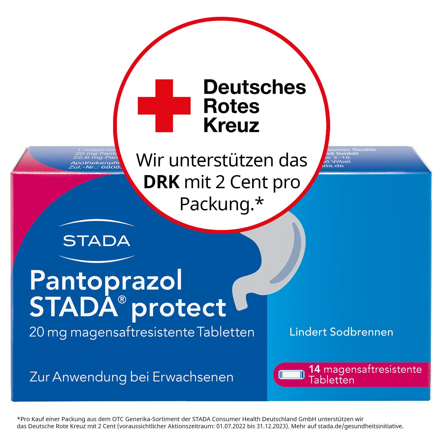 Pantoprazol STADA protect 20 mg magensaftresistent Tabletten