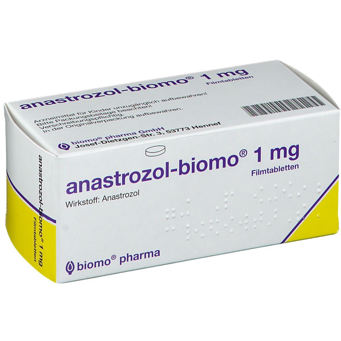 anastrozol-biomo® 1 mg