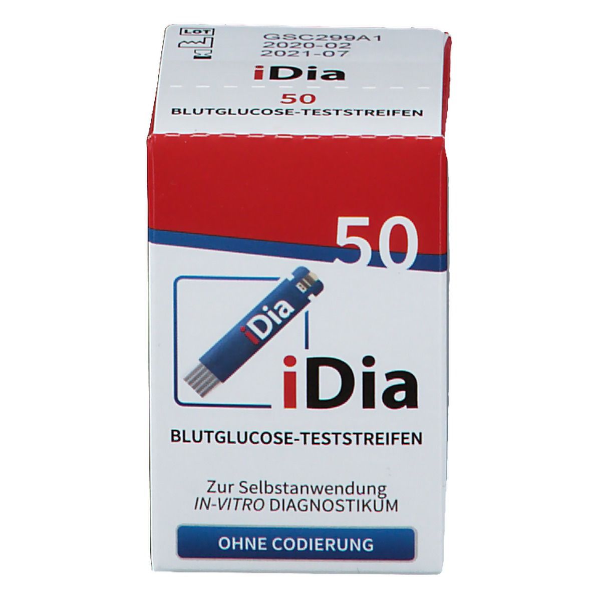 iDia Blutzucker-Teststreifen