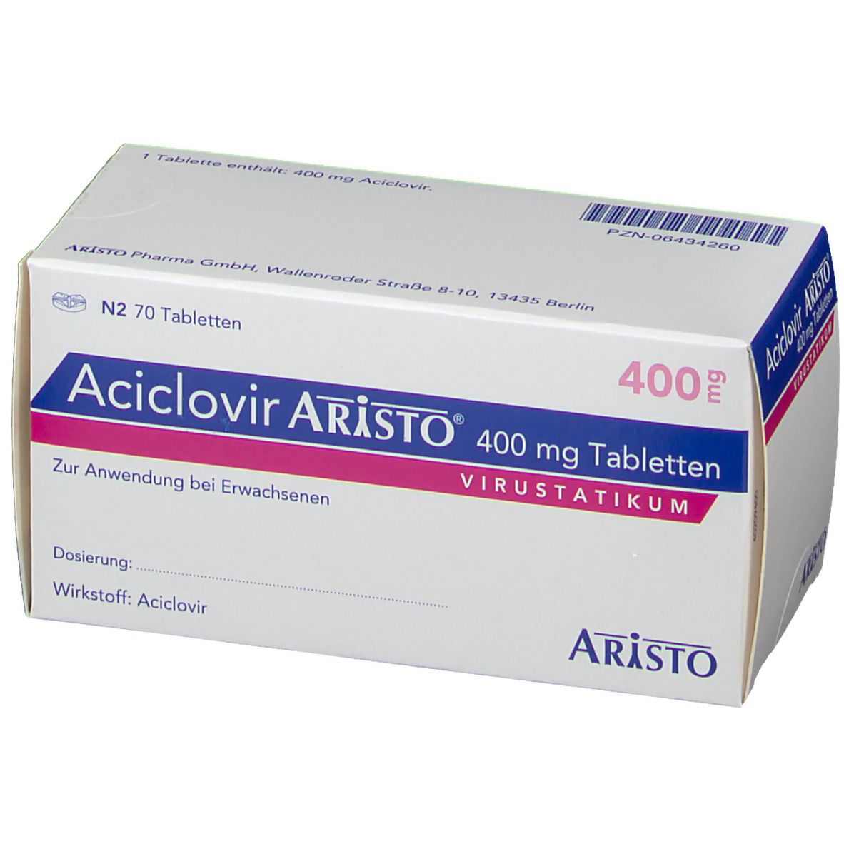 Aciclovir Aristo® 400 mg