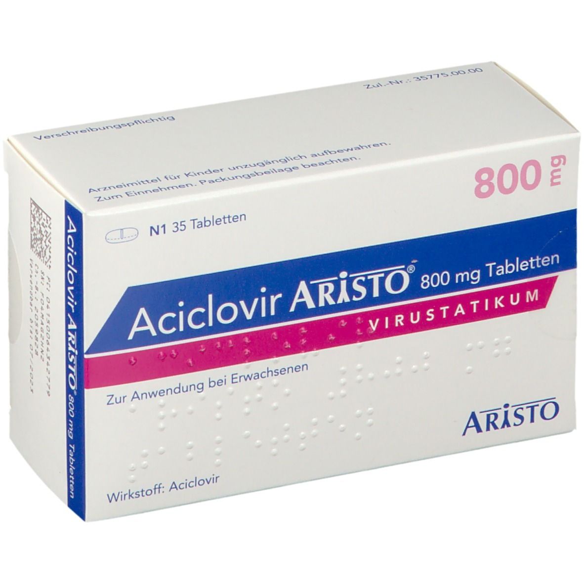 Aciclovir Aristo® 800 mg