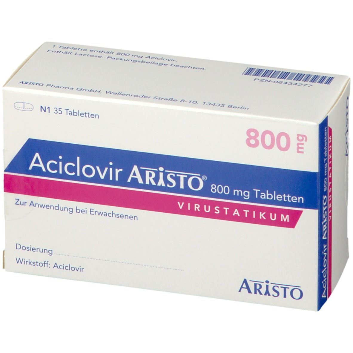 Aciclovir Aristo® 800 mg
